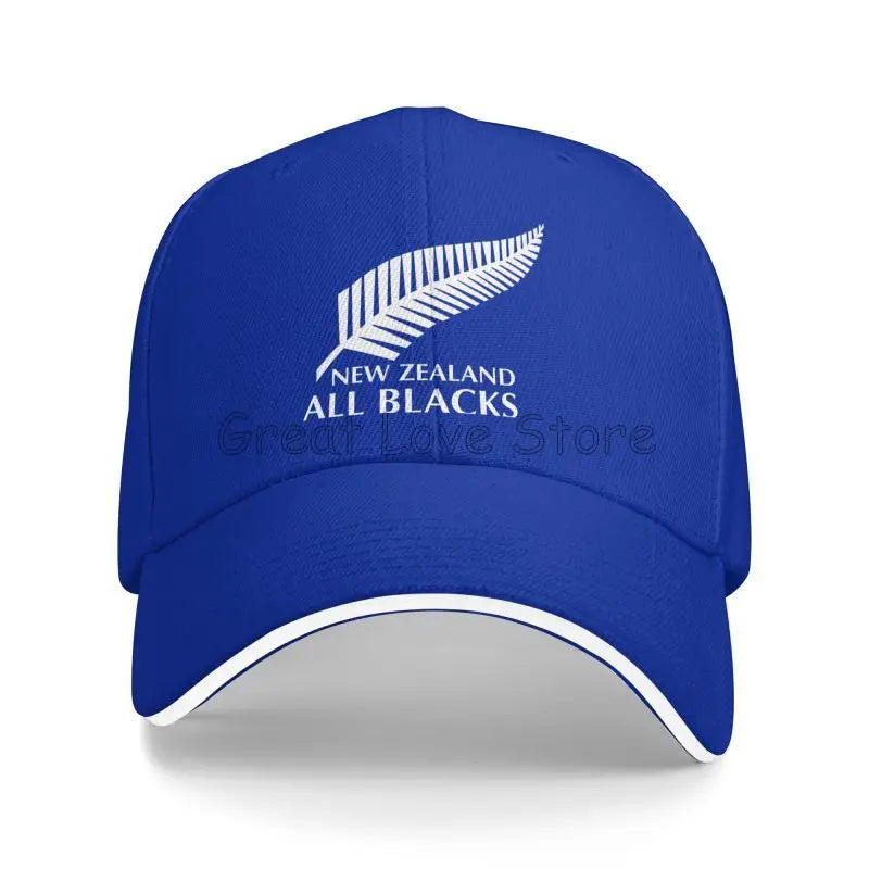 New Zealand All Blacks Print Sandwich Baseball Cap Men Hip Hop Hat