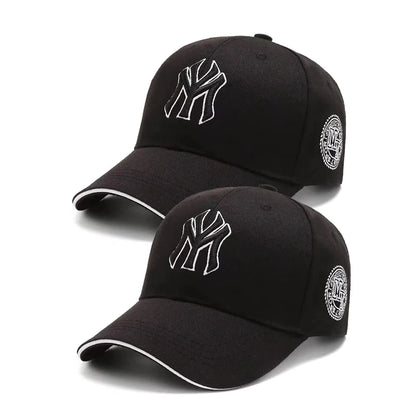 Casual Outdoor Multi-Functional Sunscreen Hats, Embroidered Letter Baseball Caps