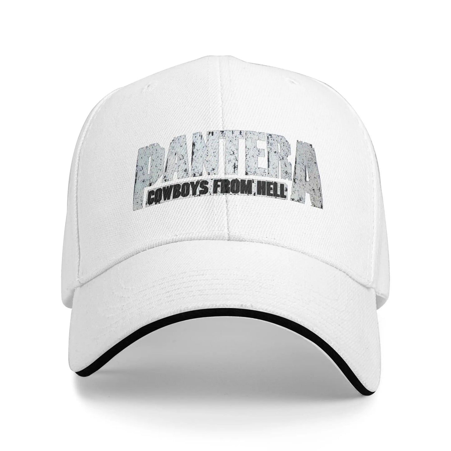 Summer Casual Baseball Cap Metal Band Rock Music Pantera Fishing Trucker Hat For Couple