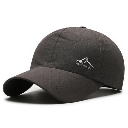 Summer Breathable Mesh Quick Drying Men Women's Baseball Cap