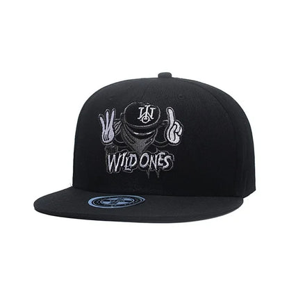 Luxury Brand Embroidery Retro Baseball Capsfor Men Women Bone Snapback Black Sports Hats