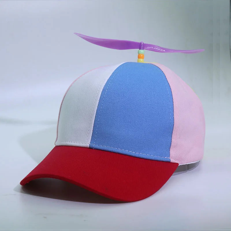 Helicopter Propeller Adventure Rainbow Bamboo Dragonfly Baseball Hat