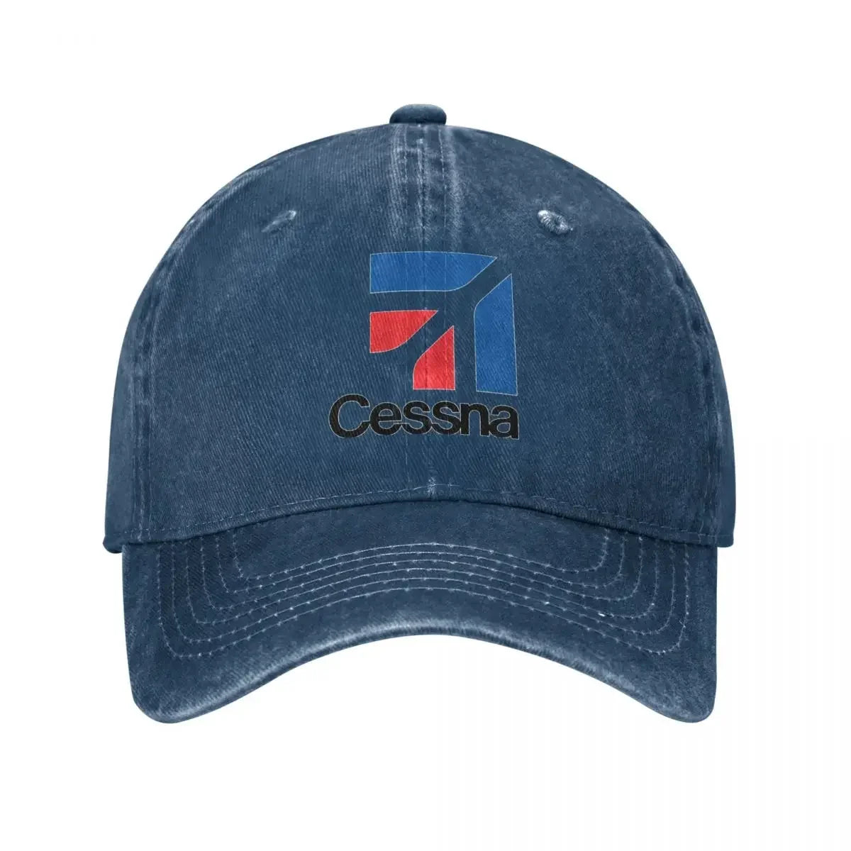 Cessna Logo Baseball Cap American Aircraft Manufacturer y2k Retro Men