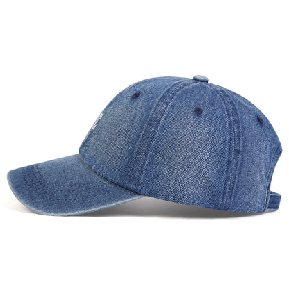 Unisex NYC Embroidery Denim Baseball Caps