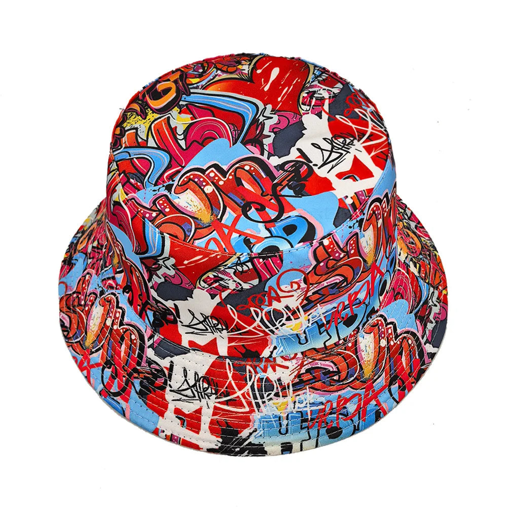Graffiti Bucket Hat For Men Women