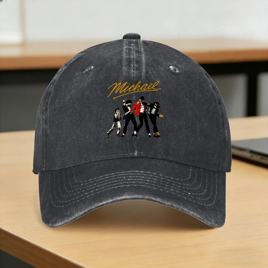 Baseball Cap Michael Biopic Logo Summer