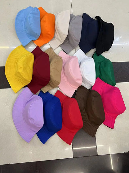One Piece Custom Logo Unisex Bucket Hat