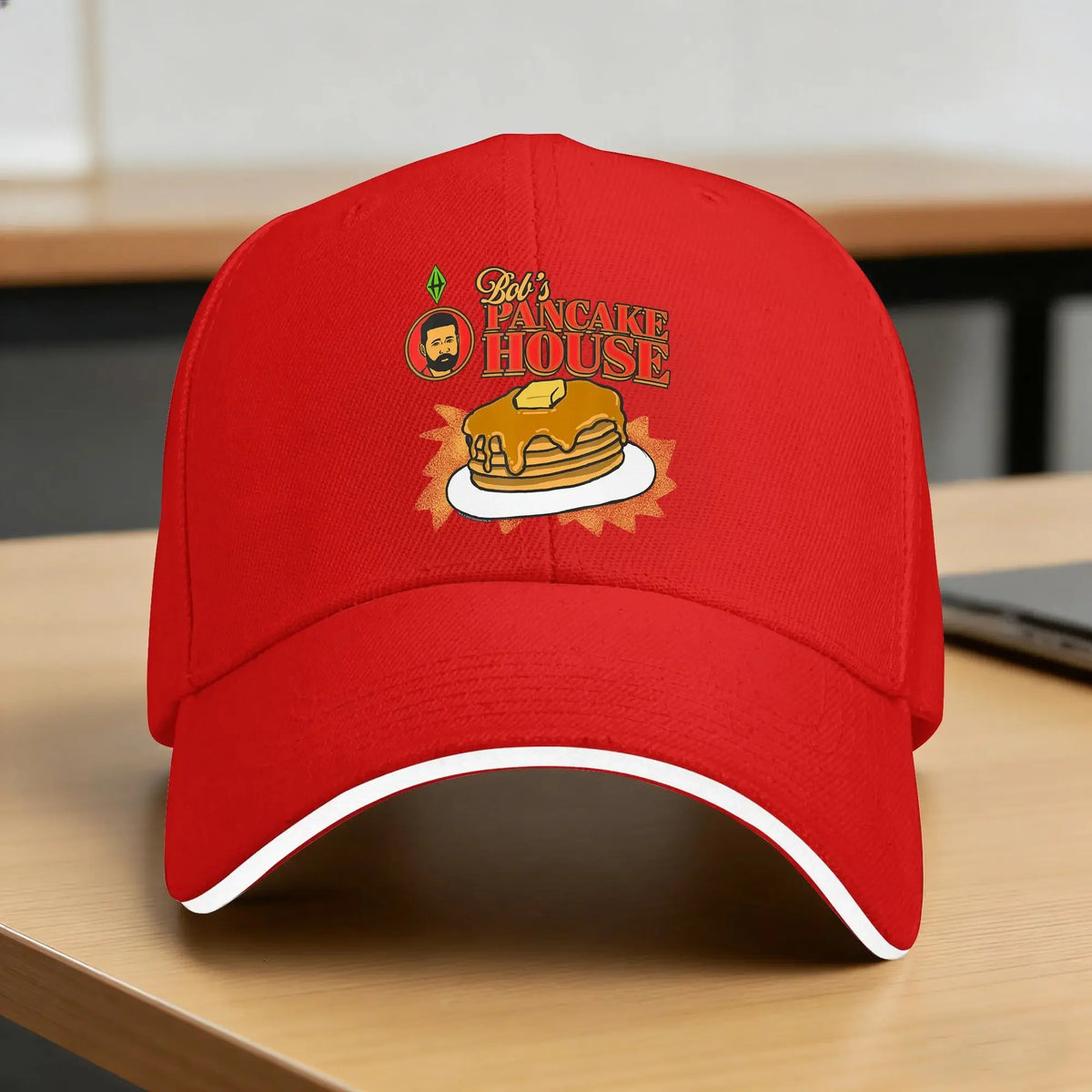 New The Sims Bobs Pancakes House Casual Baseball Cap