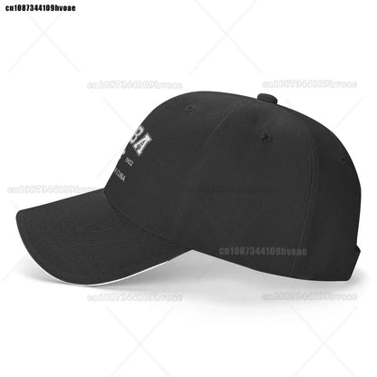 Cuba Baseball Cap EST.1902 La República De Cuba Denim Caps