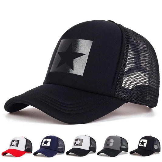 Fashion Spring Baseball Cap Snapback Mesh Hats Hip Hop Caps