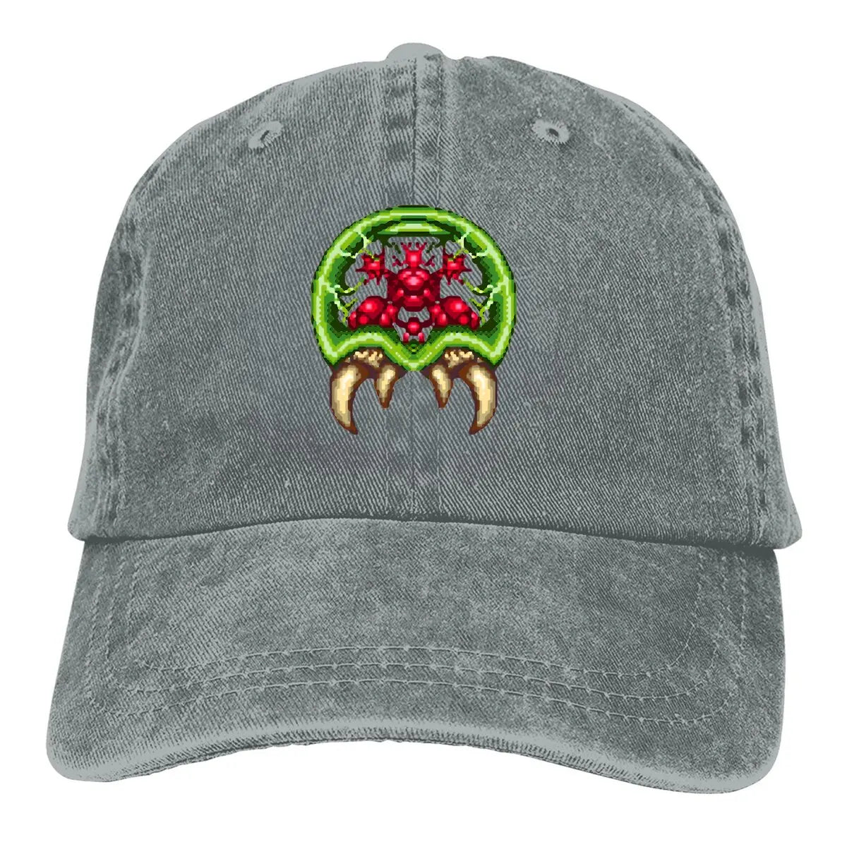 Giant Metroid Baseball Caps Peaked Cap Super Metroid Game