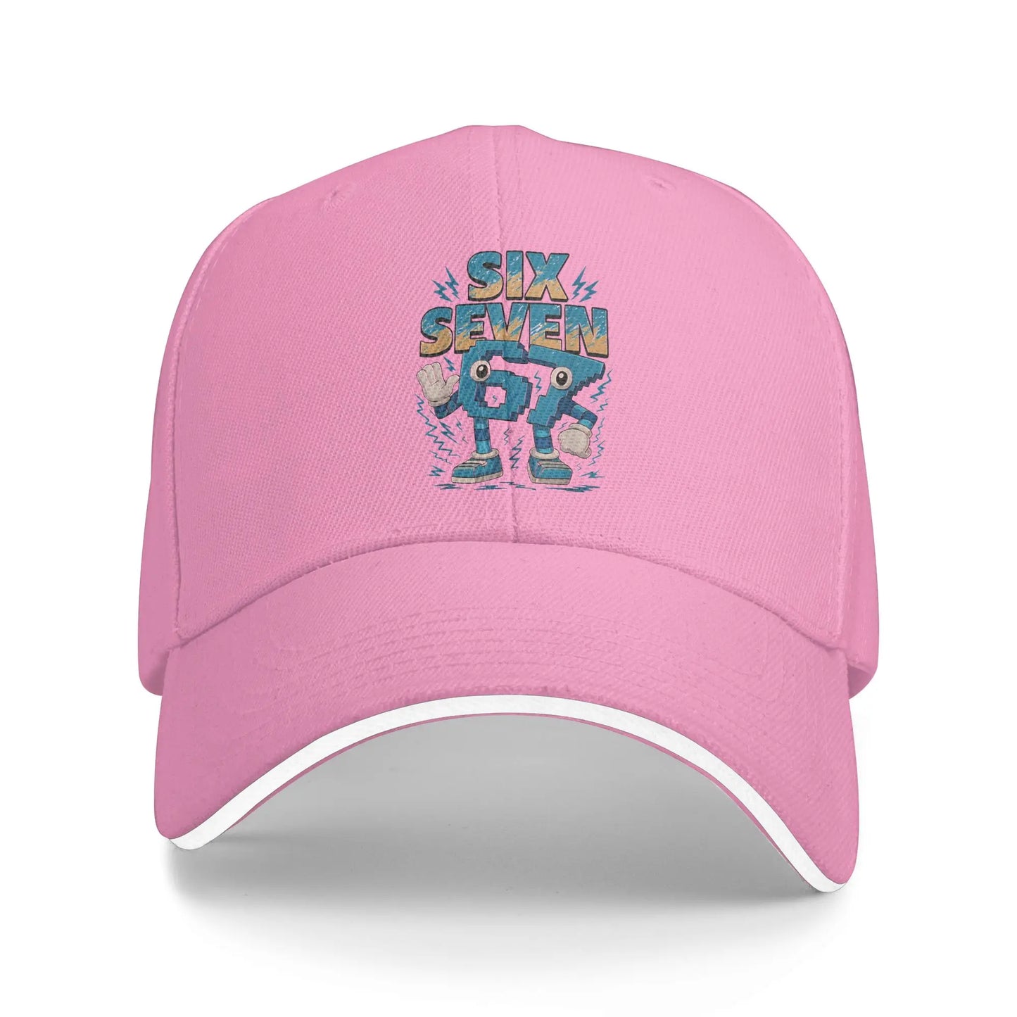 Casual 67 Six Seven 6-7 Funny Italian Brainrot Baseball Cap