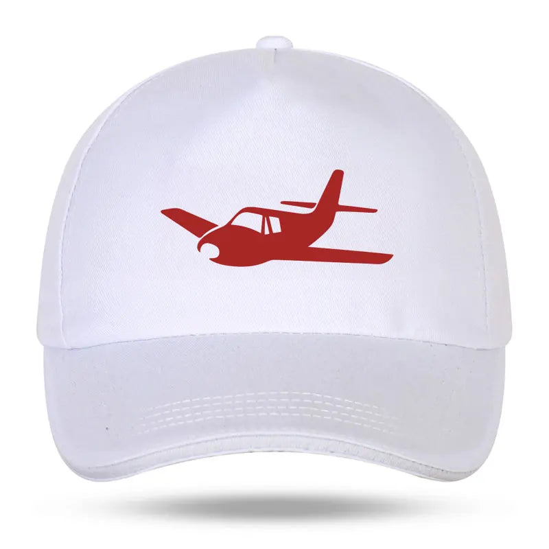 New Men Women Fashion Airplane Pilot Wings Funny Print Baseball Caps