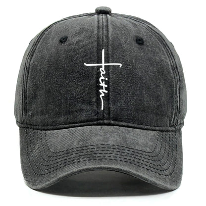 Faith Print Baseball Cap