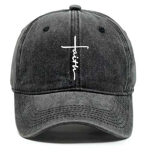 Faith Print Baseball Cap