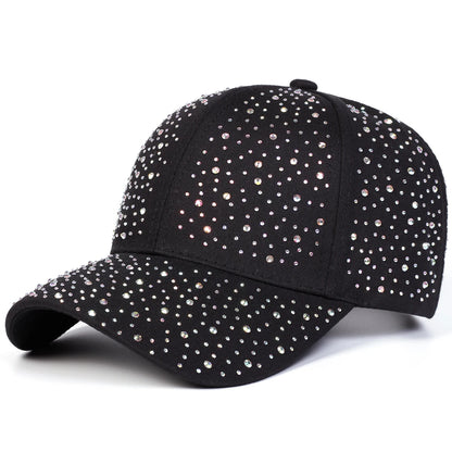 Unisex Rhinestone Baseball Caps