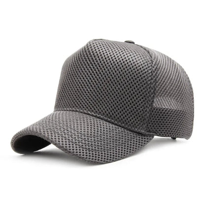 Big Head Plus Size Summer Mesh Baseball Cap