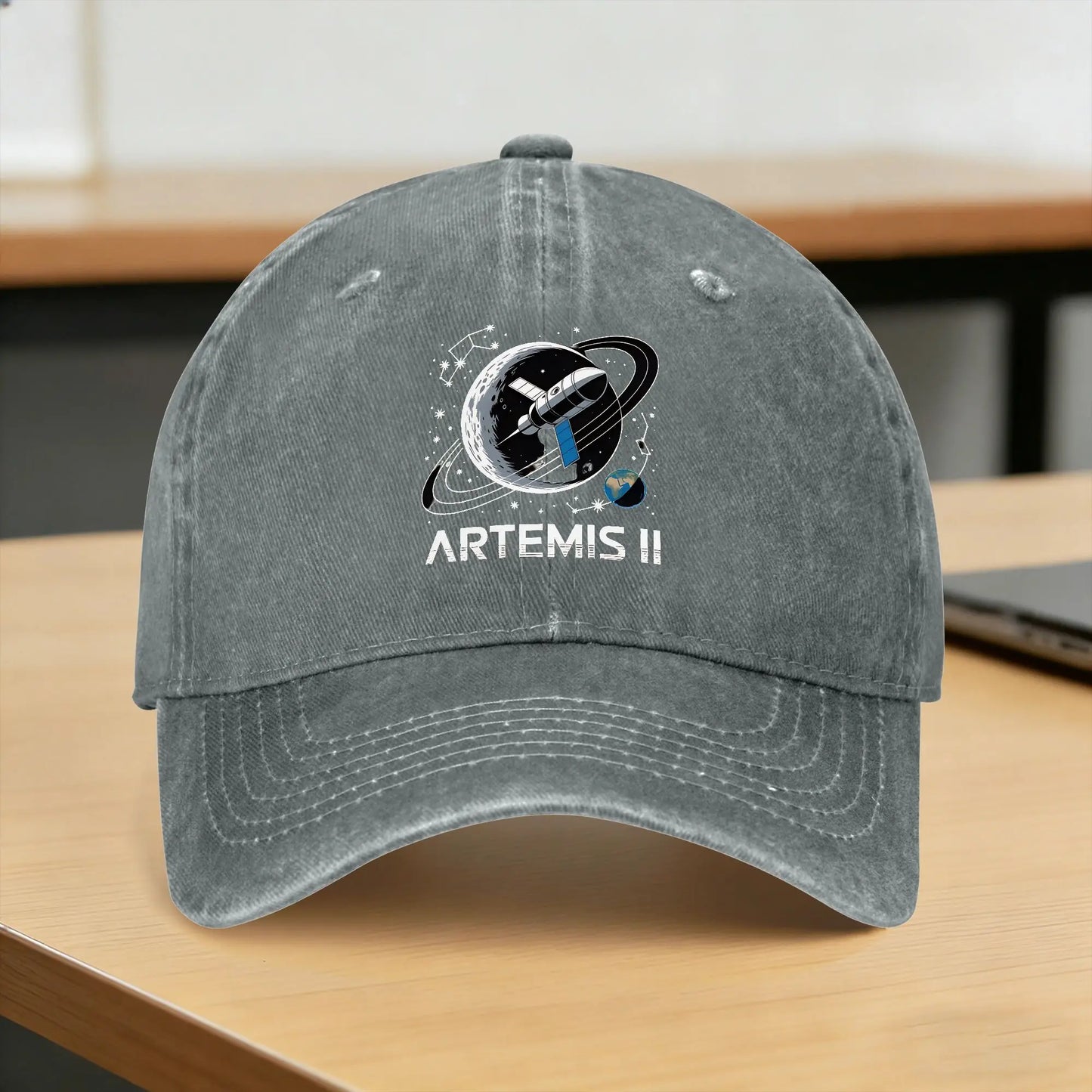 Artemis II Back To The Moon 2026 Sun Baseball Cap