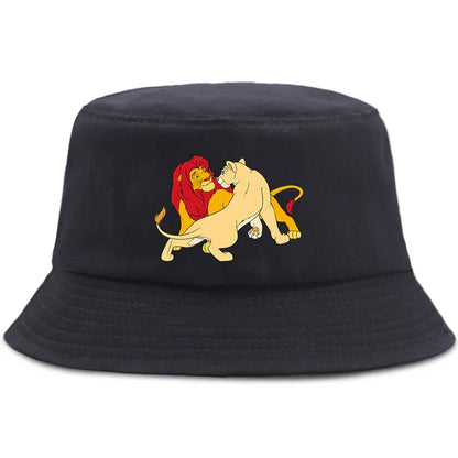 Anime The Lion King Printed Fisherman Hat