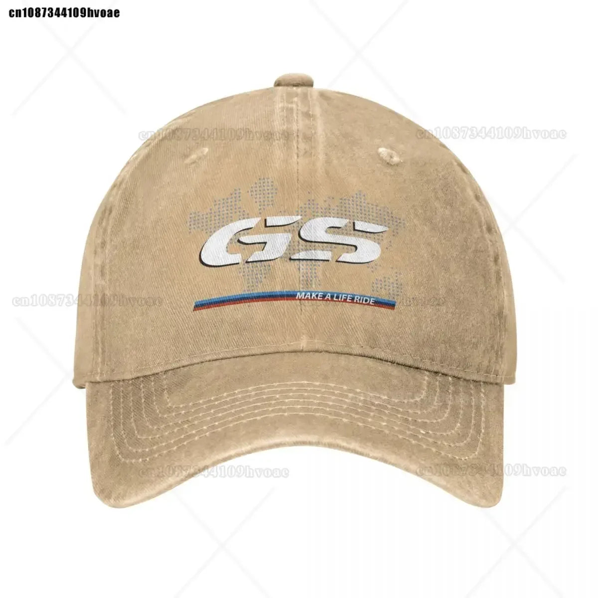 Motorcycle GS World Map Racing Baseball Cap