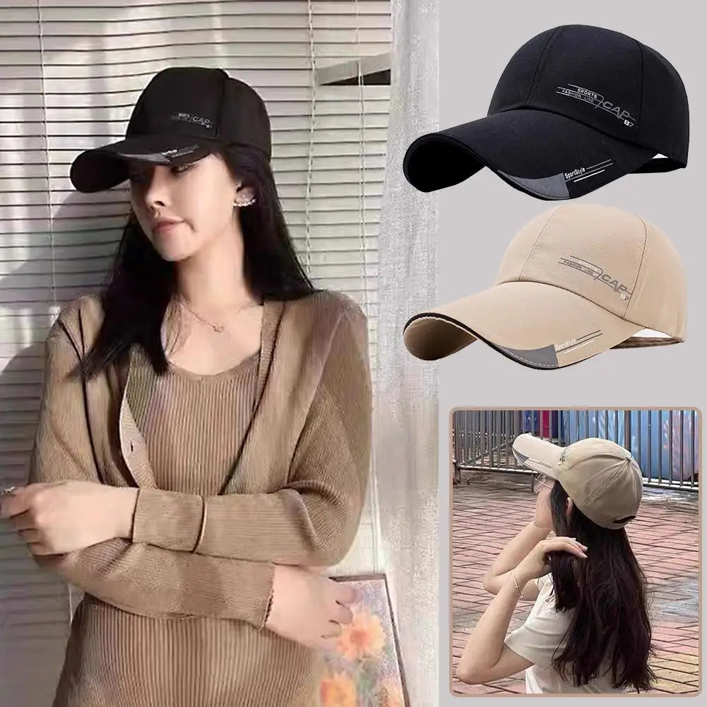 Baseball Cap Sports Cap Solid Color Sun Hat