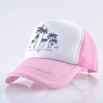 Snapback Mesh Baseball Cap Summer Outdoor Sport Hats