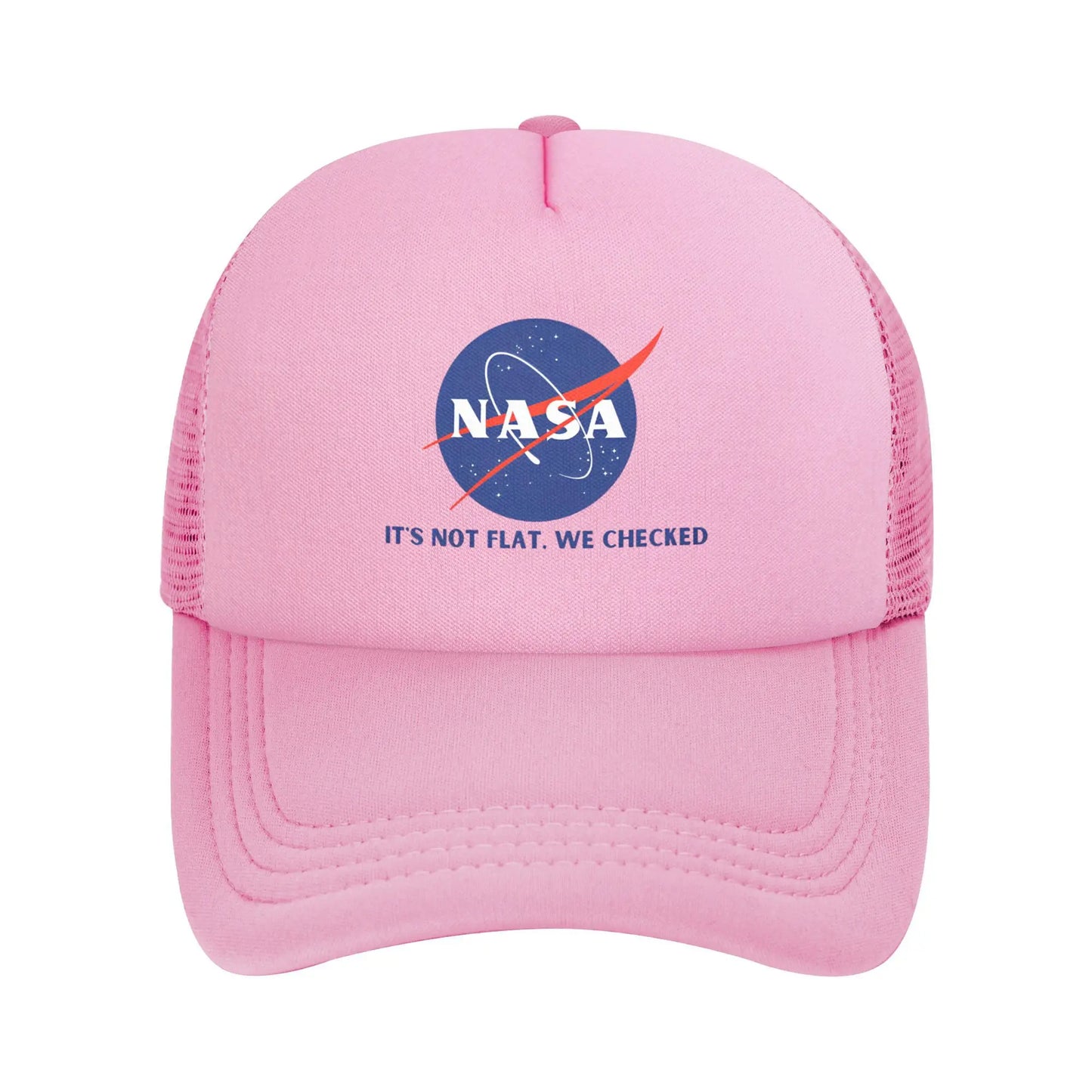 Nasa Logo US Flag Space Agency Mesh Baseball Caps Adult