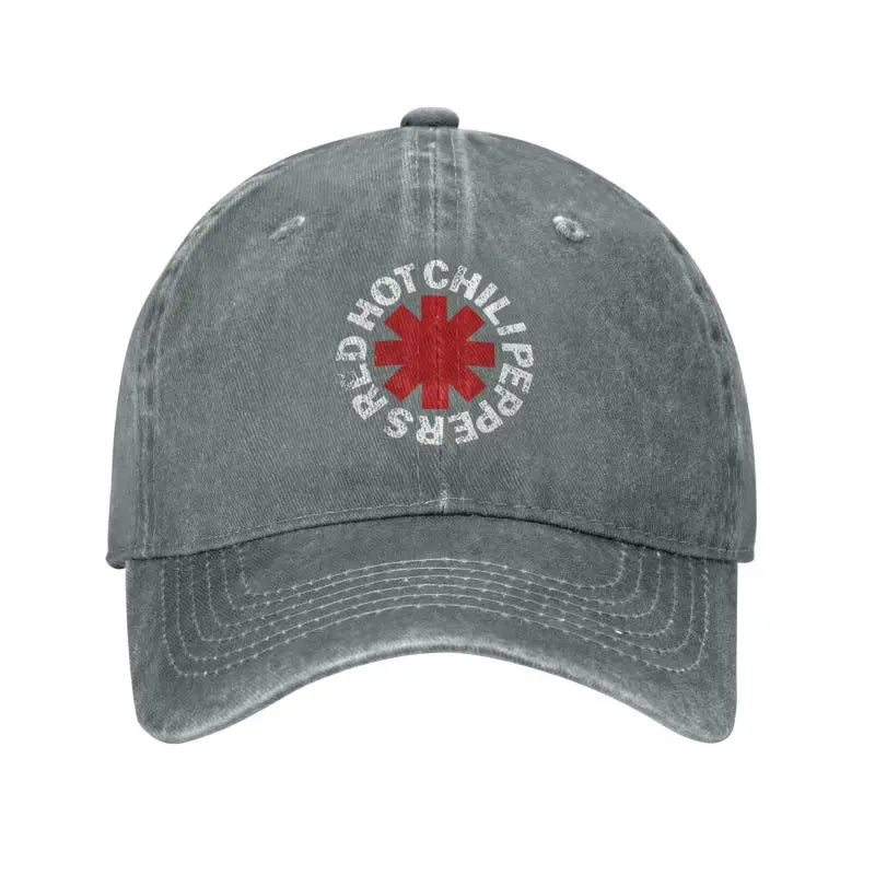 Red Hot Chili Peppers Print Baseball Caps