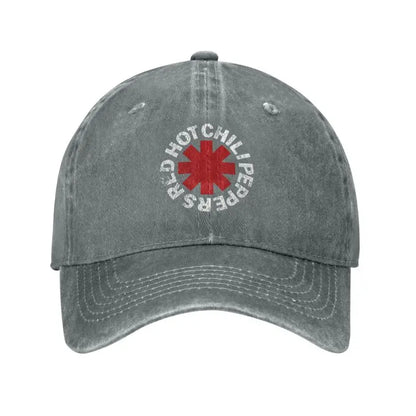 Red Hot Chili Peppers Print Baseball Caps