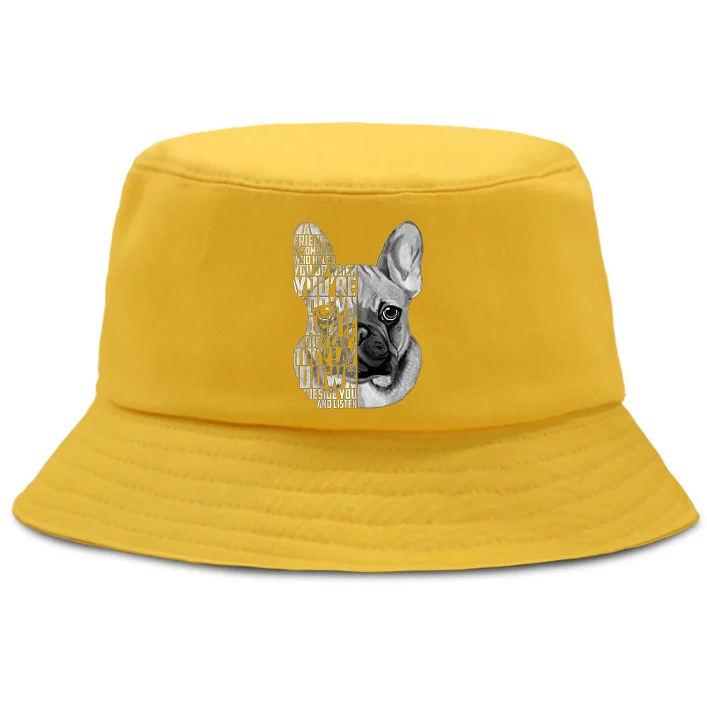 French Bulldog Quote Summer Bucket Hat