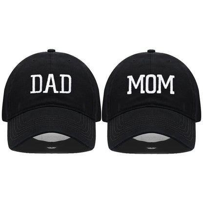 DAD MOM Embroidery Baseball Cap Fashion Women Men