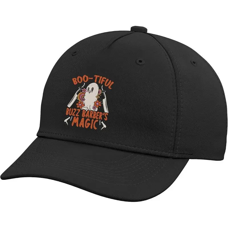 Boo-Tiful Buzz Barber's Magic Scary Barber Halloween Baseball Hat
