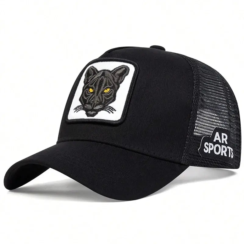 Unisex Cat Embroidery Baseball Caps