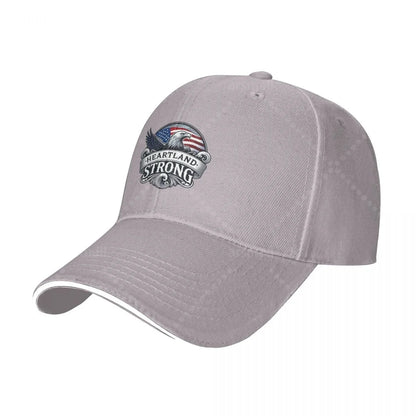 Heartland Strong Sticker Baseball Cap