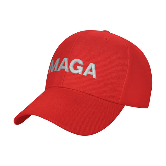Printed MAGA Make American Great Again Baseball Cap