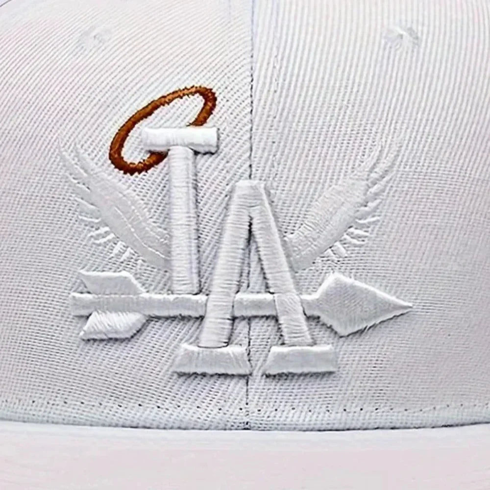 Snapback Caps Los Angeles LA Embroidery Angel Wings Hip Hop Caps