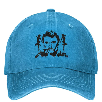 My Favorite People Baseball Cap Johnny Hallyday Outdoor Gym Adjustable Hip Hop Hats