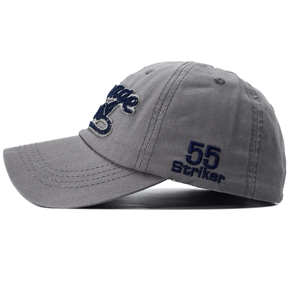 Letter Embroidered Cotton Baseball Cap