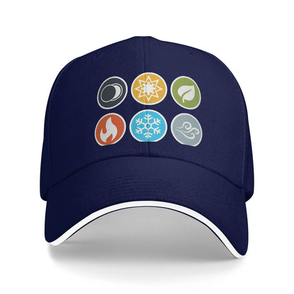 Spring Casual Baseball Cap Gloomhaven Element Symbols Board Game Kpop Rock