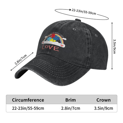 Autism Awareness Blue Autism Casual Baseball Cap