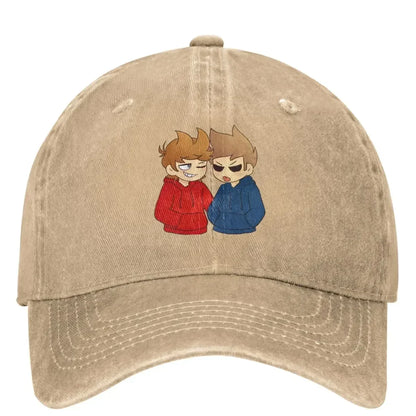 New TomTord TordTom Baseball Cap Eddsworld Trendy Unisex