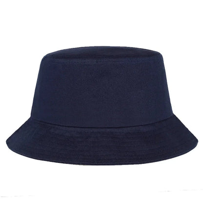 Unisex Solid Color Bucket Hat - Lightweight & UV Protection For Outdoor