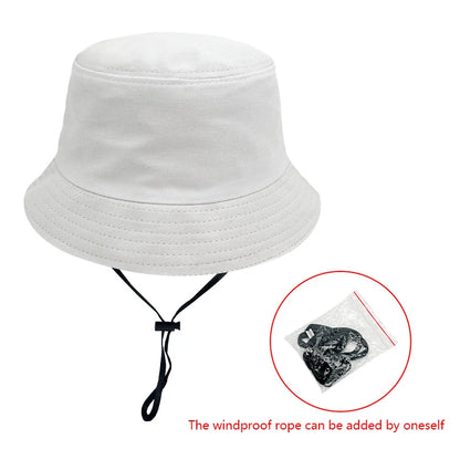 Circumference Fisherman's Hat Female Face Show Small Face Cover Bucket Hat