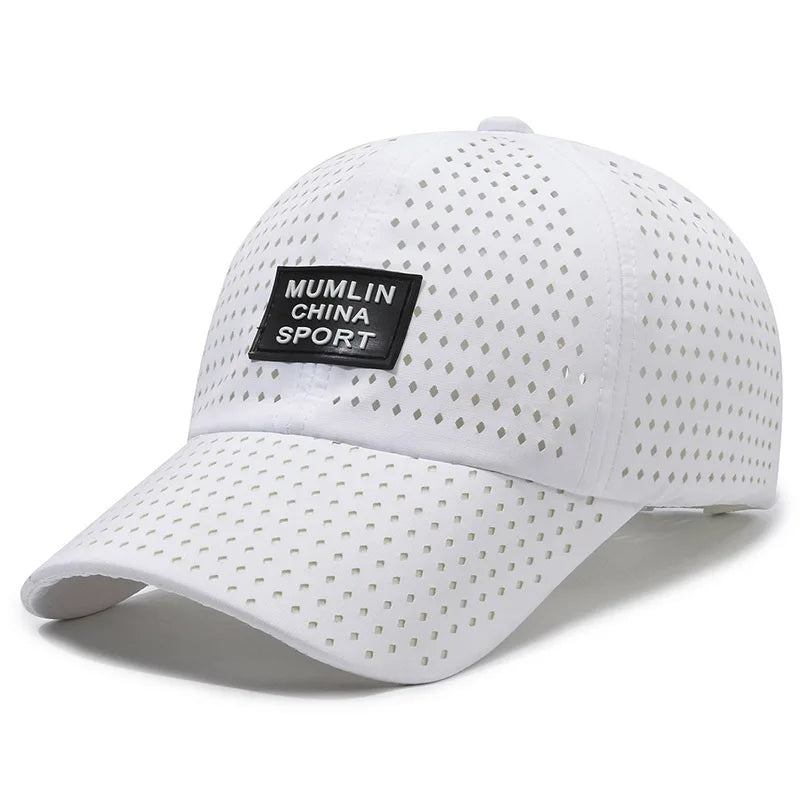 New Unisex Quick Drying Cap Lightweight And Breathable Mesh Hat