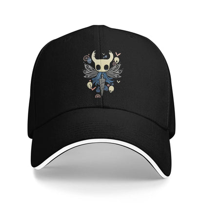 Hollow Knight Baseball Caps Retro Ghost Game