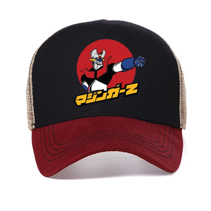 Mazinger Z Anime Movie Robot Hat Men's Goldorak Baseball Cap