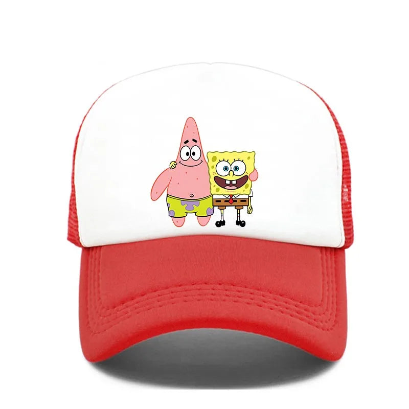 Fashion Cute SpongeBobs Print Baseball Cap