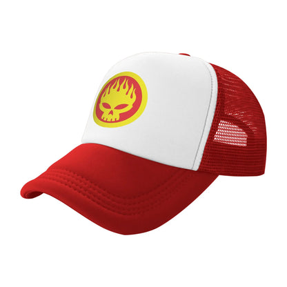 Adult Manic Skull The Offspring Baseball Hat Fitted Mesh Baseball Cap