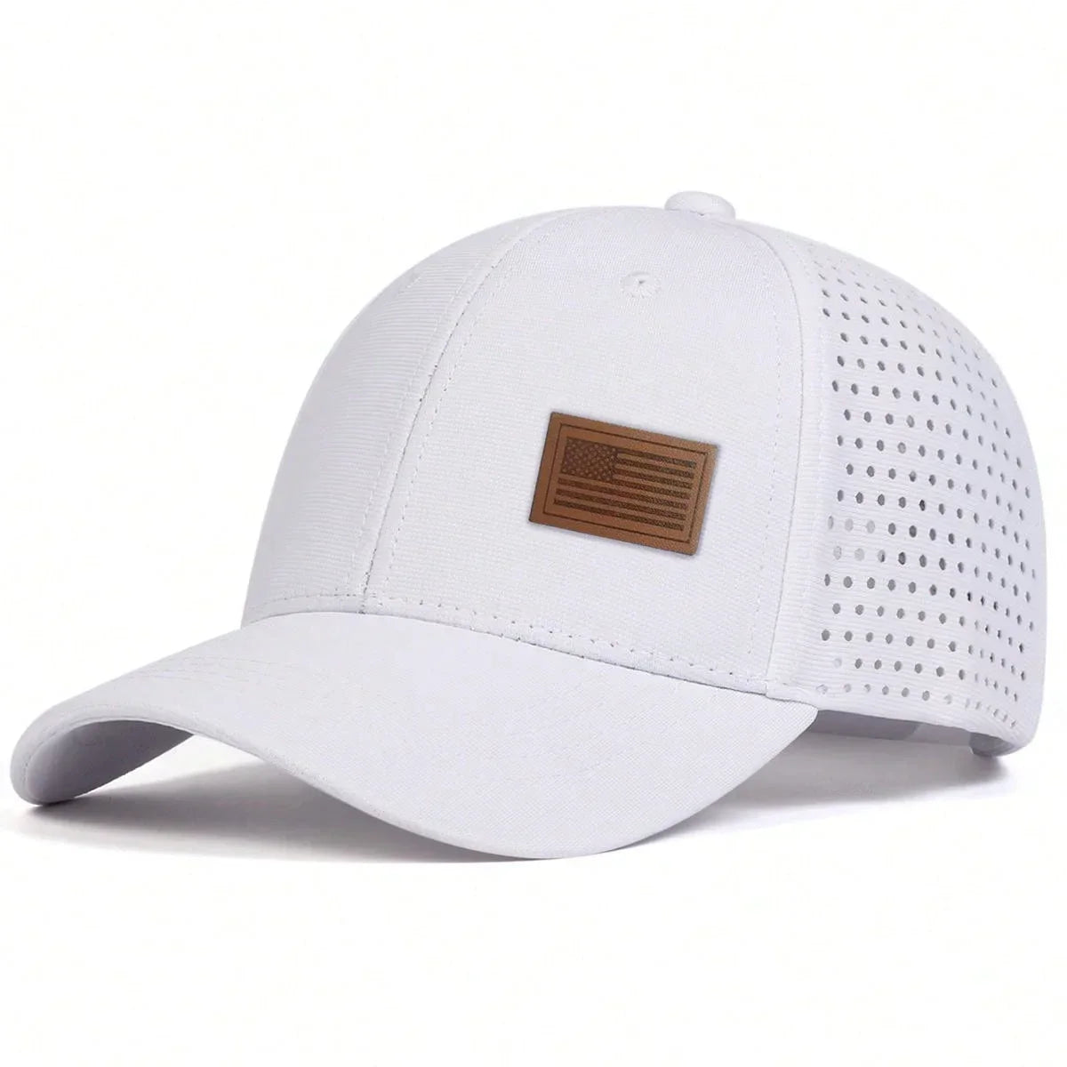 Unisex American Flag Label Baseball Net