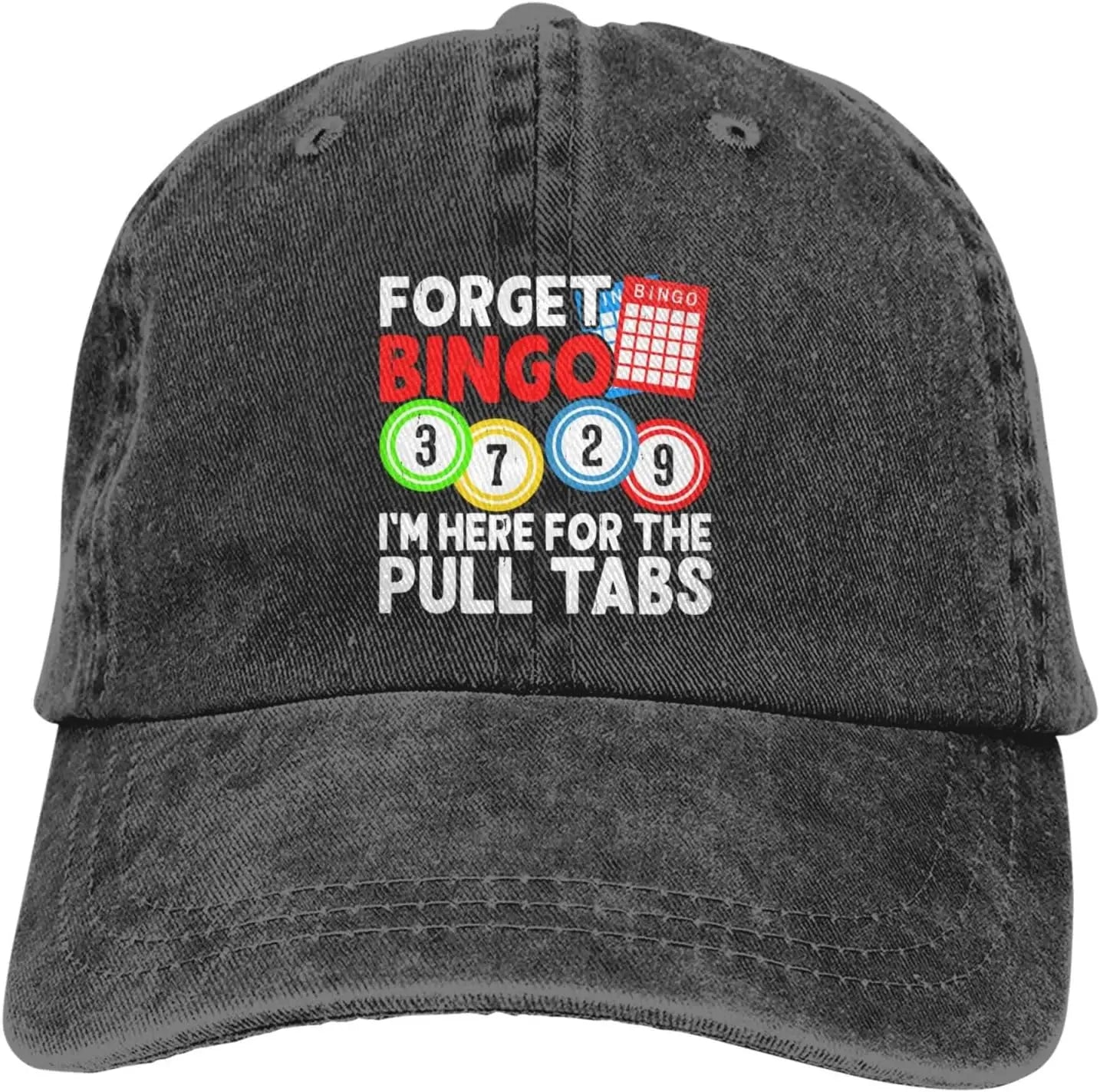Crazy Bingo People Baseball Cap